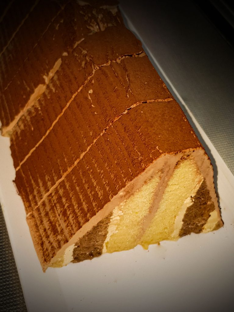 Bizcocho de tiramisú